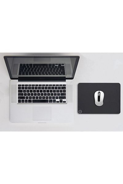 BLACK DEER Black 30x25 Large Size Compatible Professional Gaming Office Mouse Pad Anti-Slip Mouse Pad