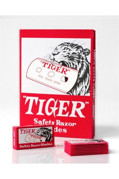 Tiger Safety razor blades - Comfortable Cut