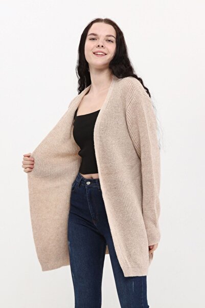 MA ananas سترة تريكو فانيليا للسيدات