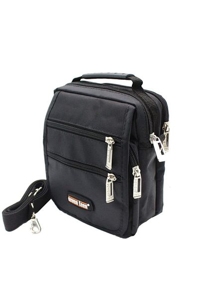 SEVENTEEN 3497 Hand, Shoulder, Belt and Crossbody Men's Bag Color Black
