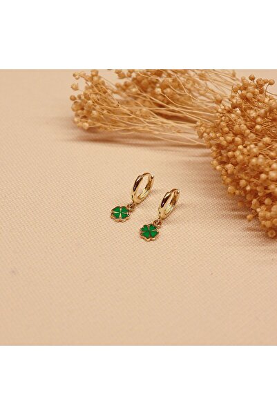 TAHAN MÜCEVHERAT Yonca Sallantılı Küpe