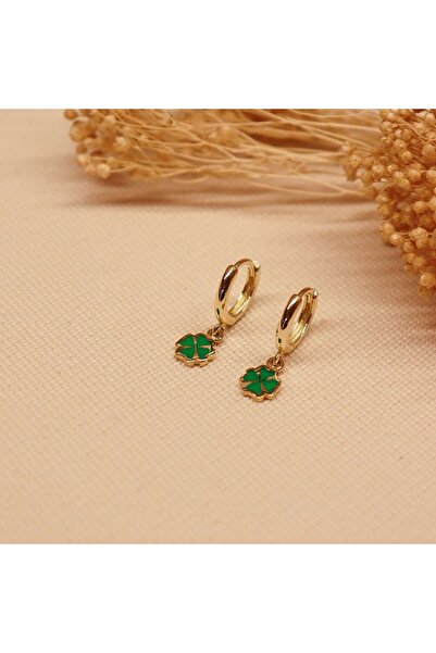 TAHAN MÜCEVHERAT Yonca Sallantılı Küpe