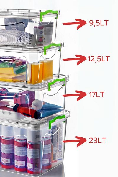 Nandy Home Elite Line Set of 4 - Multi-Purpose Storage and Organization