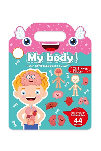 ileri grup My Body - My Body First Sticker Book That Can Be Reused