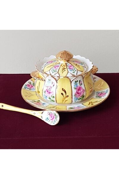 BY.RAYKA PORSELEN El Dekor Porselen El Boyama 1 Adet Asure Seti