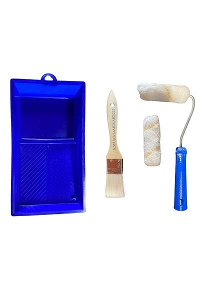 Buhobi Sable Floor Brush Set - Satin Roller