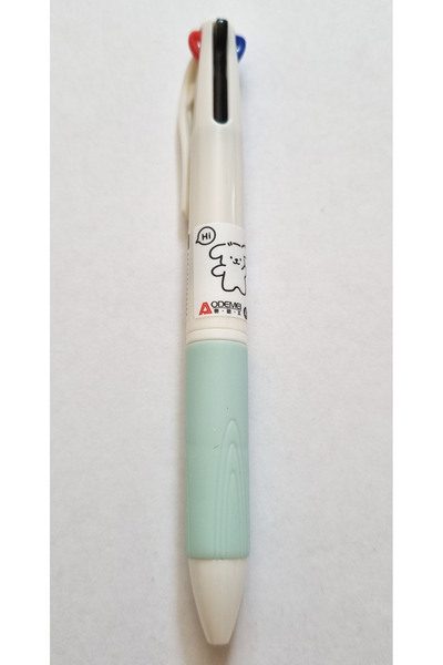 Modellino قلم حبر جاف مكون من 4 ألوان من Smile Puppy Hello - قطعة واحدة مع خي...