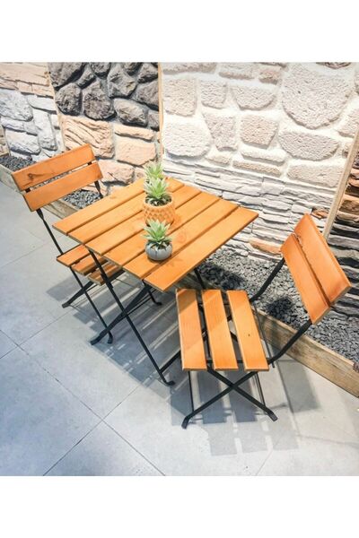 SUAR Bistro Masa Sandalye Seti Balkon Mutfak Bahçe