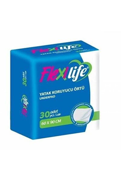 Flexi Life Kedi Köpek Çiş Pedi Yatak Koruyucu 60x90cm 30lu 1 Paket 30 Adet
