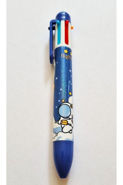Modellino 6-Color Space Ballpoint Pen - Body Color Option, 1 Piece
