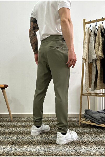 corfixman Pleated fabric pants