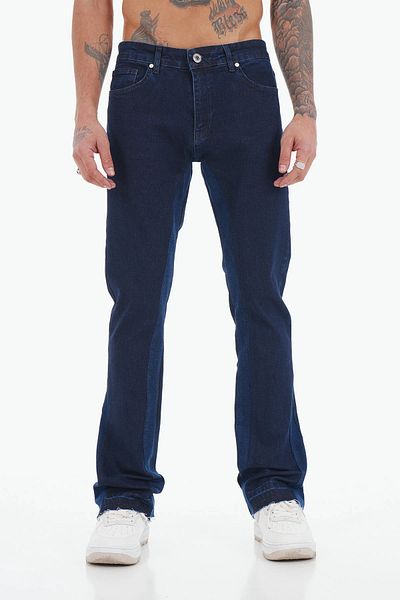 İkao Color Block Flare Jeans