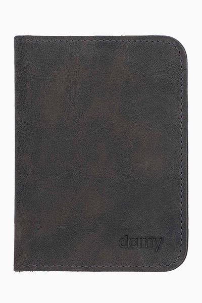 DAMY Anthracite K500 - Ειδική ανδρική κάρτα, μίνι πορτοφόλι, πρακτική θήκη δώρου