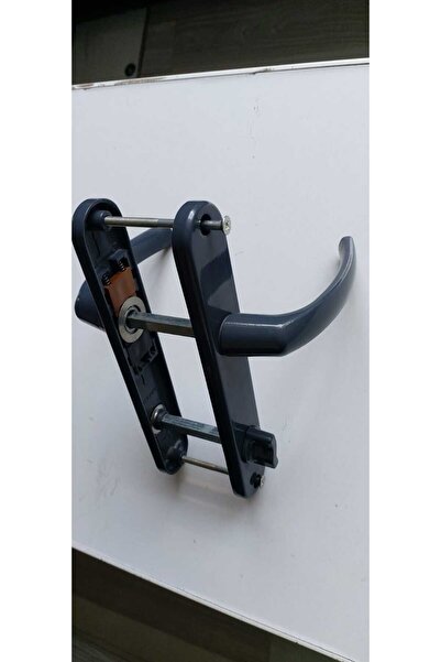 Van Aks Meşe Yapı KAPI KOL WC İÇİN ANTRESİT GRİ RENK