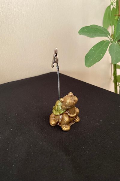 Tasarloxi Turtle Note Holder - Small Design