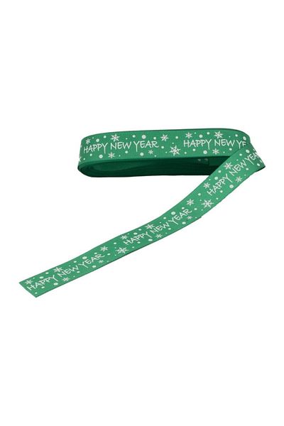 roco paper Πράσινη κορδέλα Grosgrain 2cm 10μέτρα 490ετ