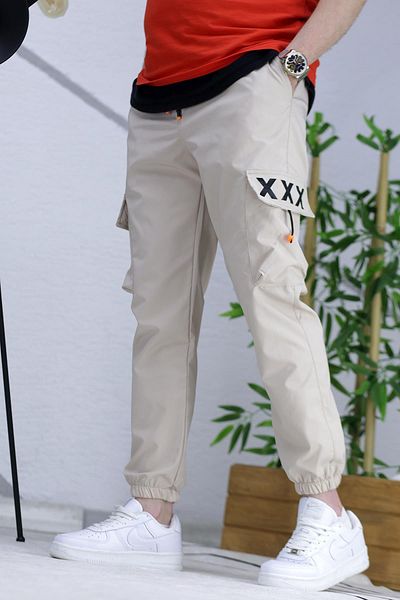 WAFRA Ανδρικό Jogger Leg Elastic Cargo Pantalon Xxx