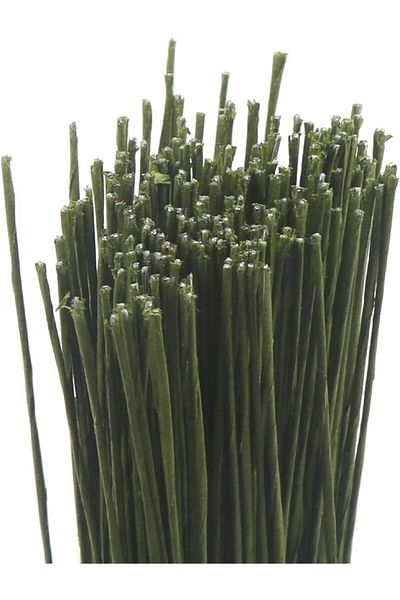 roco paper Σύρμα λουλουδιών No:26 (0,8mm) - 50 Τεμάχια 60 cm - Πράσινο