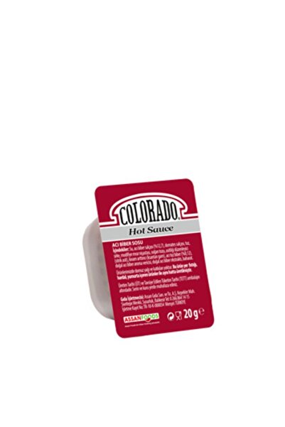 Colorado Küvet Hot Chili (ACI BİBER) Sos 120 X 20 gr