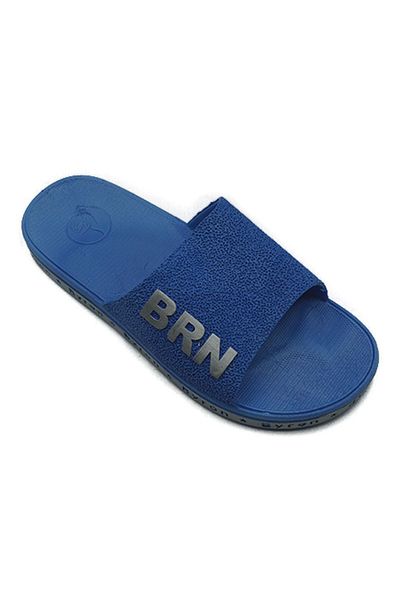 BRN Papuci anti-alunecare pentru bărbați Balcon-plajă-papuci de piscină- Papuci de zi cu zi Albastru