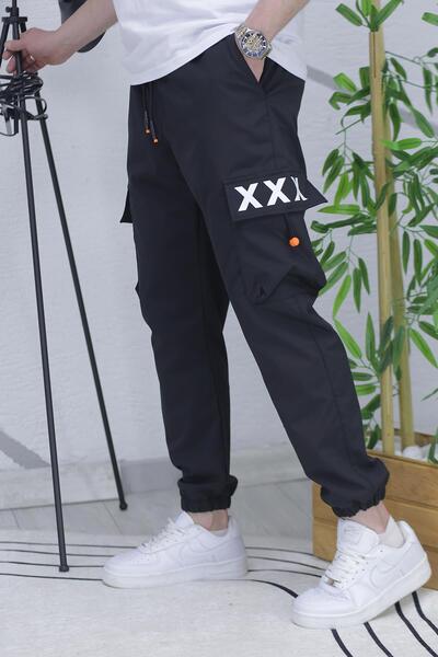 WAFRA Men's Jogger Cuff Elastic Cargo Pants Xxx
