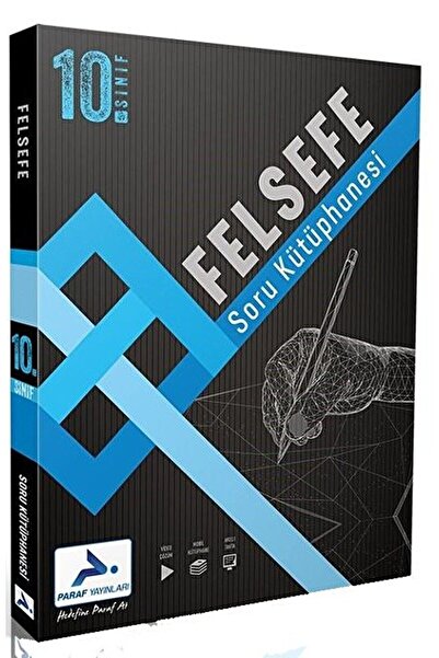 paraf yayınları Yayınları 10. Sınıf Felsefe Soru Kütüphanesi 2024 - 9786057806994