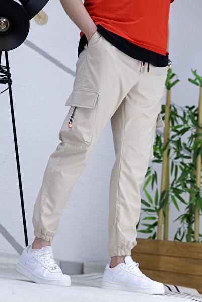 WAFRA Ανδρικό Jogger Leg Elastic Cargo Pantalon Xxx