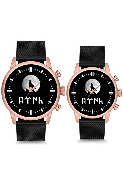 STONY Çift Saatleri Sevgili Saati Ay Bozkurt Çift Kol Saati