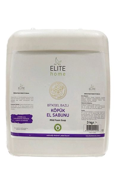The Elite Home Foam Hand Soap 3 Kg