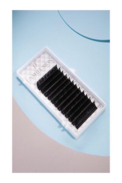 Lashlusion 9 Mm Curved Check Plug Auto Fan - 2d 3d 4d 5d 6d Volume Bunch Silk...