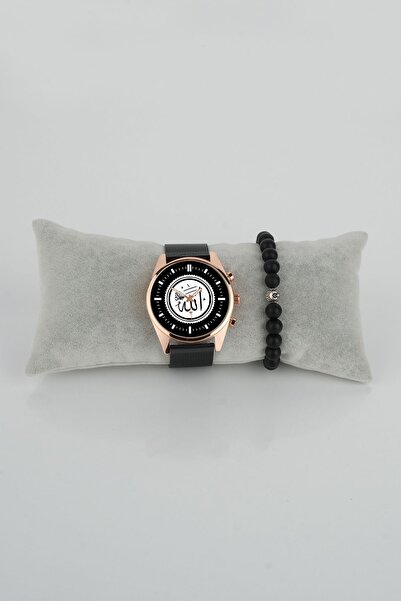 STONY Allah c.c Arapça Yazılı Çerçeve Tasarım Kadın Kol Saati Bileklik Hediye