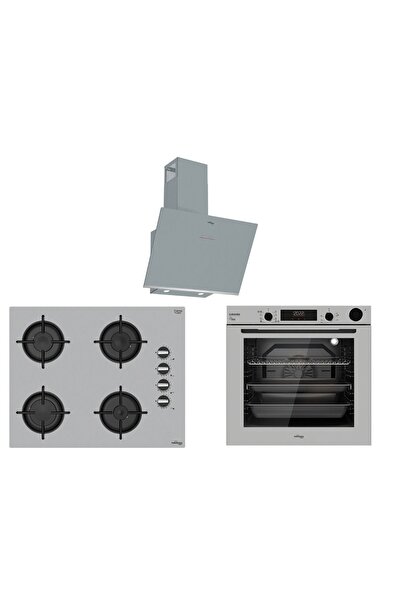 Tommatech Tt300 Gri Ankastre Set Tde6004sg Davlumbaz Tao6001sg Ocak Taf6004ssp Fırın