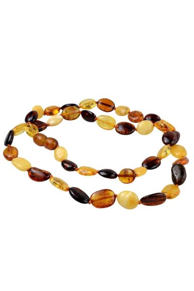 Original Baby Amber Tooth Pendant Certified
