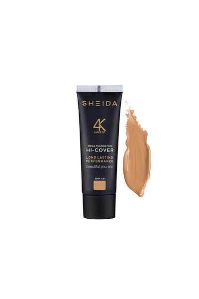 Sheida Make Over Cream Foundation (CREAM FONDETEN) No:60