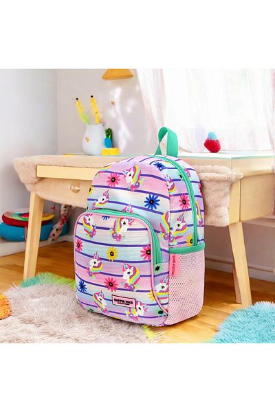 Shopiolog Kindergarten Nursery Daily Use Backpack for Girls - Waterproof, 2 Compartments