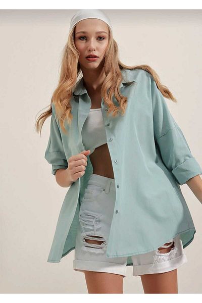 DEMOİSELLE Femei - Cămașă de bază oversize
