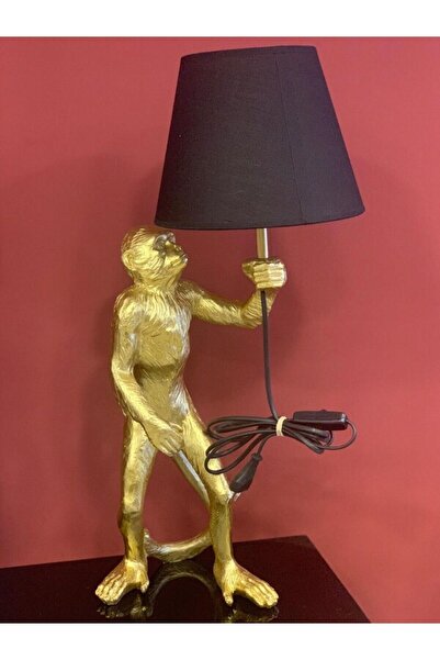 Genel Markalar MAYMUN ABAJUR SET GOLDRD1864_1170