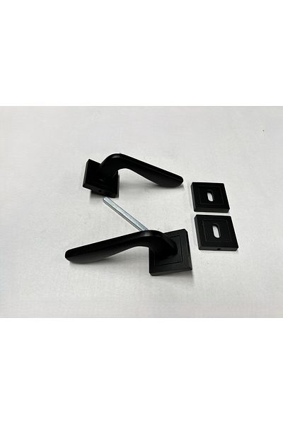 HOMDEP Zamak Lama Model Door Handle with Black Badge