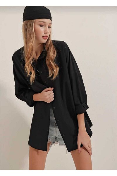 DEMOİSELLE Femei - Cămașă de bază oversize