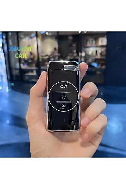YıldızTuning Chery Tiggo 7 Pro Aksesuar Anahtar Kılıfı Siyah Renk