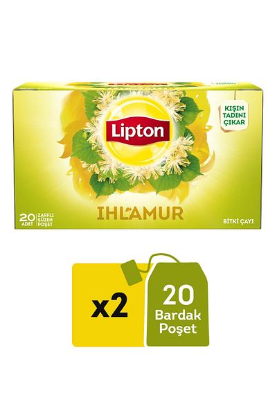 Lipton Linden Cup Tea Bag - X 2