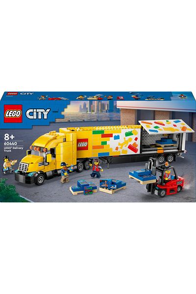 LEGO ® City Yellow Delivery Truck Toy 60440