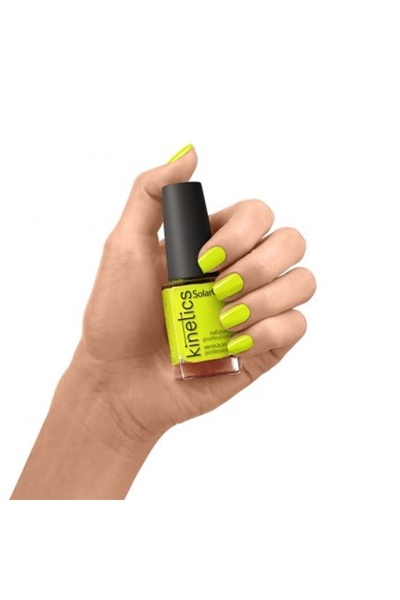 kinetics Solargel Oje Nail Polish Yellow Shock #198