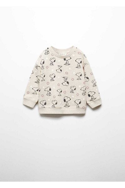 MANGO Baby Πουλόβερ με στάμπα Snoopy