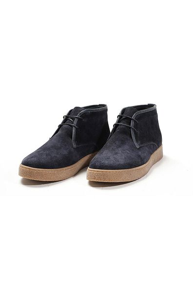 Dufy Ανδρικά Flat Casual παπούτσια Navy Blue - 81690