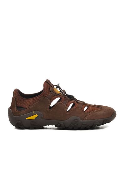 MARCOMEN Ανδρικά παπούτσια casual - Γνήσιο δέρμα Nubuck καφέ