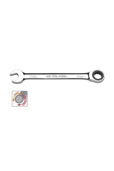 CETA FORM C-Gear 17 Mm Flat Combined Wrenches - Ratchet