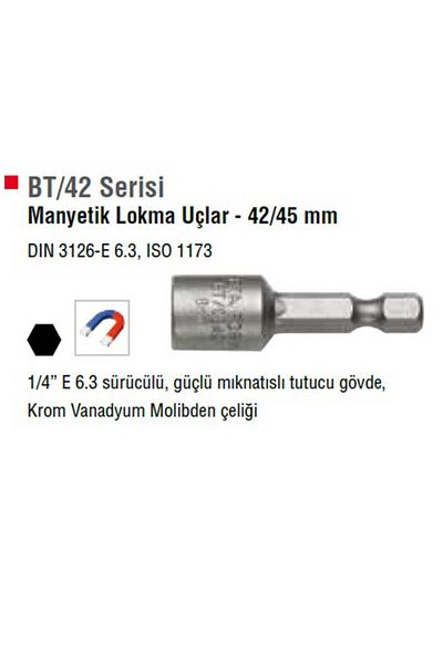 Ceta 5.5x42 Mm Form Magnetic Socket Bit