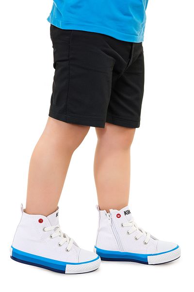 KARAMAZI Boys' Linen Sneakers - Tinna Laced and High Top