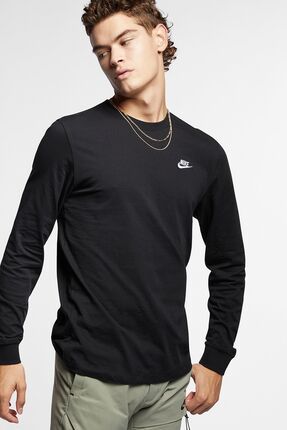 Nike Club Erkek Siyah Sweatshirt AR5193 010 Fiyat Yorumlar Trendyol